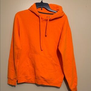 Athletic Works Vibrant Orange Men's Hoodie